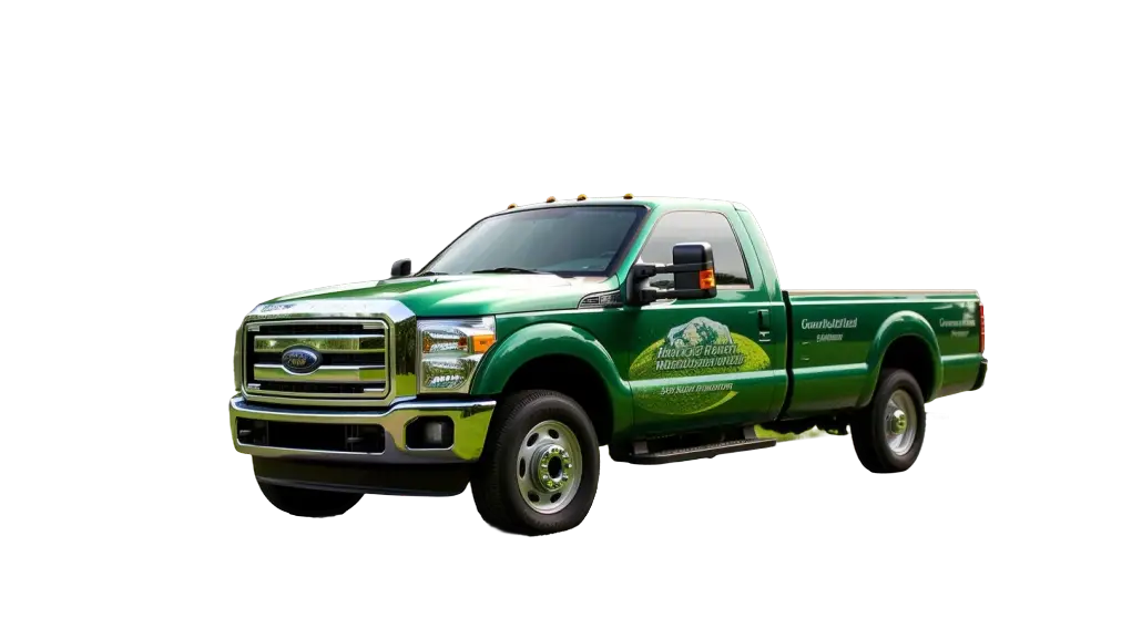 Lawn Care Work Truck