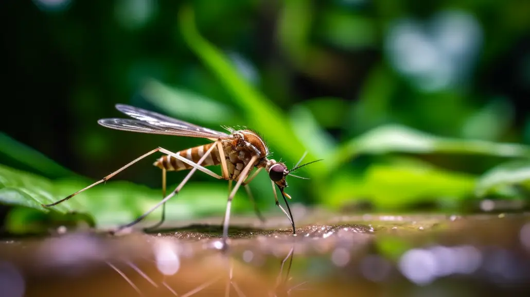 Mosquito Close Up Image
